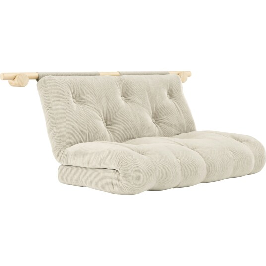 Karup Design Hooked Madrass Med Beslag 135x200 cm Raw / Ivory Karup Design Hooked Madrass Med Beslag 135x200 cm Raw / Ivory