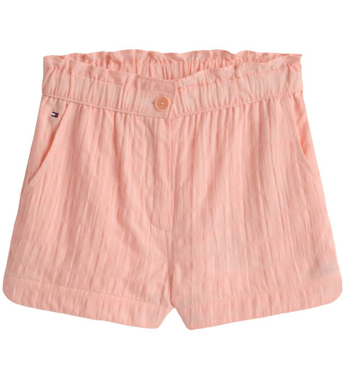 Tommy Hilfiger Shorts Teksturert Coral Ice Tommy Hilfiger 8 år 128 Shorts Rosa