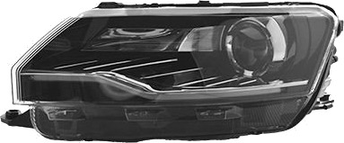 VAN WEZEL 7619985V Frontlykter