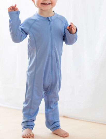 Geggamoja Uv Baby Suit Blue 50-56