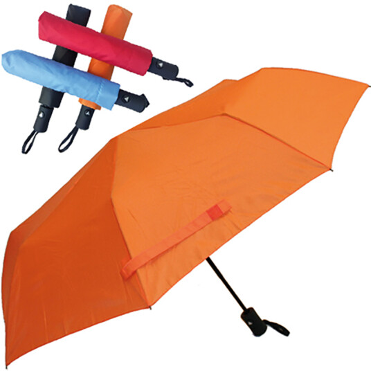 Bag Paraply Automatisk åpning Vindtett 100 cm ORANSJE