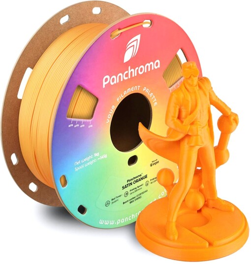 Polymaker Panchroma Satin Pla Orange Polymaker Panchroma Satin Pla Orange