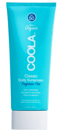 Coola Classic Body Lotion Fragrance Free SPF 50 148 ml