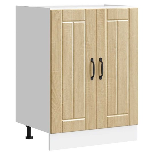 Vask underskap Lucca sonoma eik konstruert tre 8721158420268