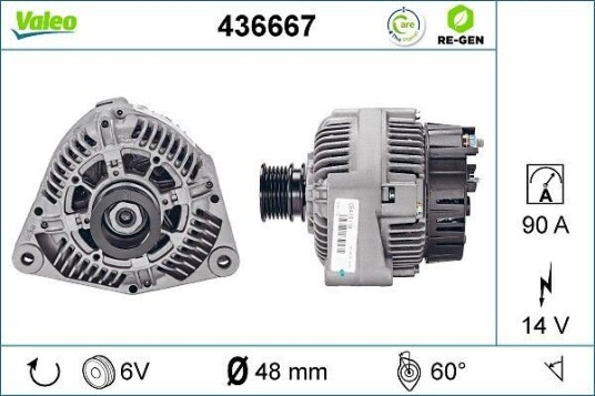 Dynamo VALEO 436667