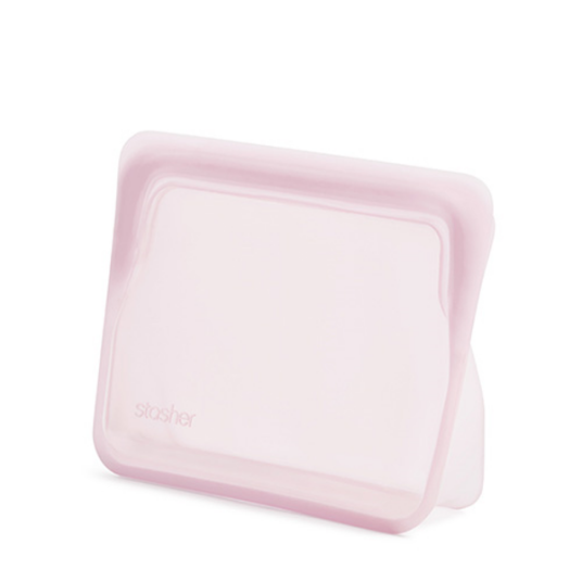 Stasher Stand Up Mini Silikonpose Rosa