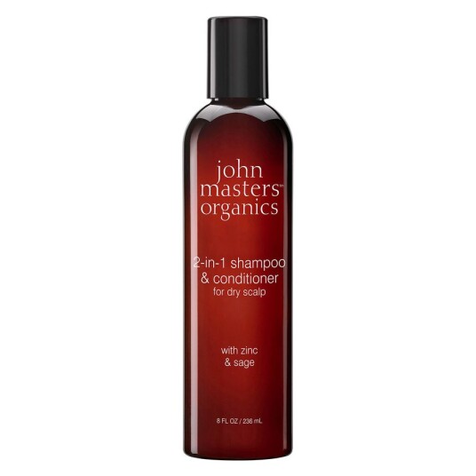 John Masters Organics 2-i-1 Sjampo med Sink og Salvie 236 ml