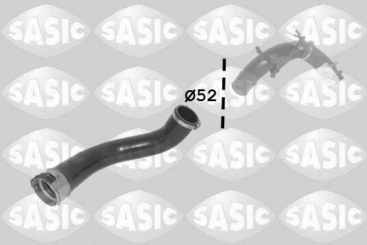 SASIC 3334030 Ladeluftslange SASIC 3334030 Ladeluftslange