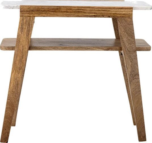 Bloomingville Livi Sidebord Natur Marmor Bloomingville Livi Sidebord Natur Marmor