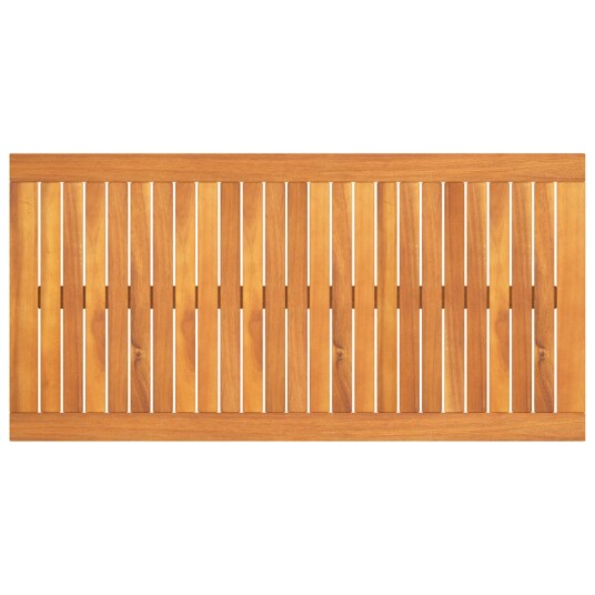 vidaXL Salongbord 100x50x33 cm heltre akasie