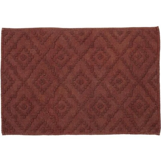 Sealskin Aztec badematte 60x90 dyp rosa