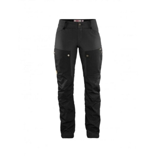Fjellreven  Keb Trousers Curved W Reg Dame 550 Black 44