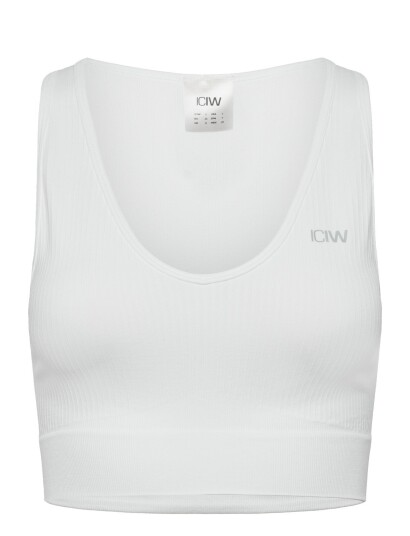 ICANIWILL | Ribbed Define Cropped V Neck Tank W | L ICANIWILL | Ribbed Define Cropped V Neck Tank W | L