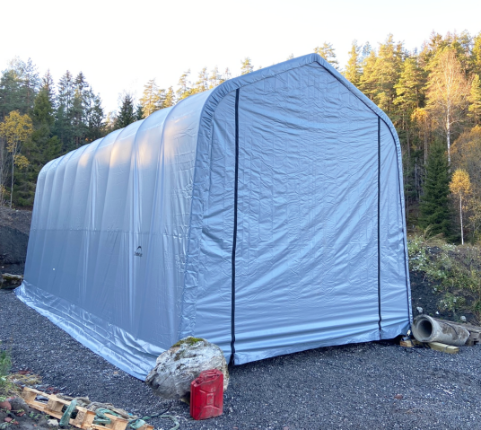 Garasjetelt Nesna 4,9 x 11m 53,9kvm Garasjetelt Nesna 4,9 x 11m 53,9kvm