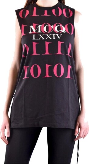Alexander McQueen, Dame, Topper, Svart, M,