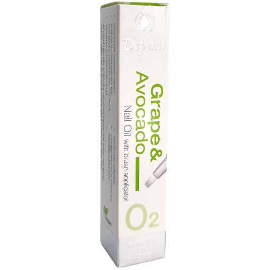 Depend O2 Nail Care Grape & Avocado Nail Oil 11 ml Depend O2 Nail Care Grape & Avocado Nail Oil 11 ml