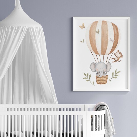 Plakat Elefant Eventyr