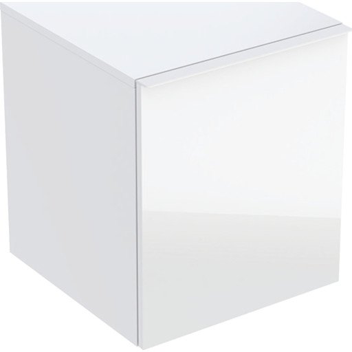 Geberit Acanto sideskap 45,2x47,5 cm hvitt glass Geberit Acanto sideskap 45,2x47,5 cm hvitt glass