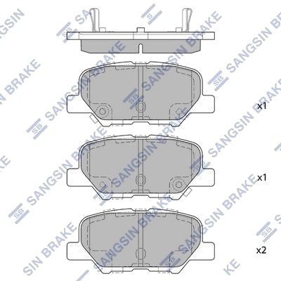 Hi Q SP1731 Bremseklosser