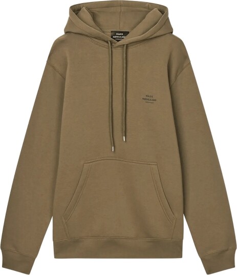 Mads Nørgaard Standard Hoodie Logo Sweat Fav Khaki green M