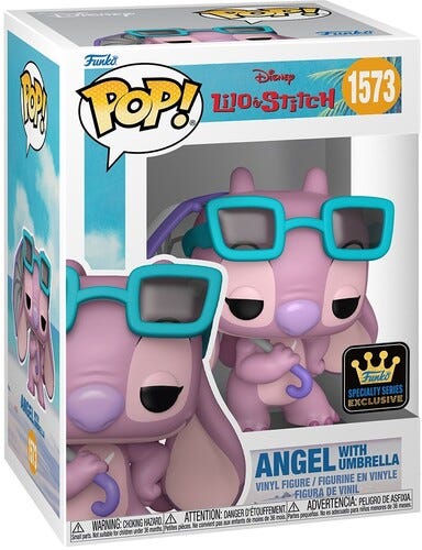 Funko POP Lilo and Stitch actionfigur Angel with Umbrella
