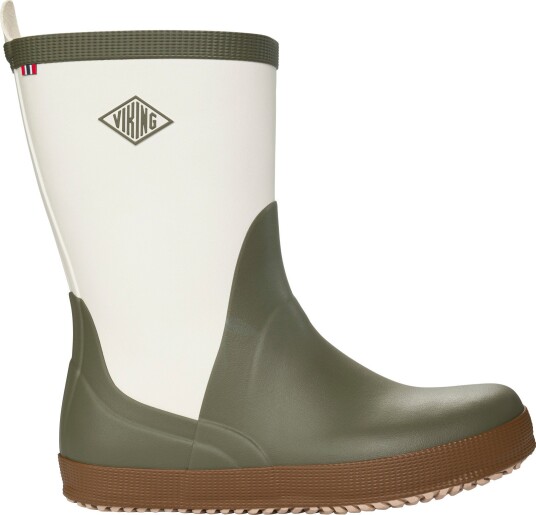 Viking Footwear Seilas Heritage Rubber Boot Olive/brown 44 Viking Footwear Seilas Heritage Rubber Boot Olive/brown 44
