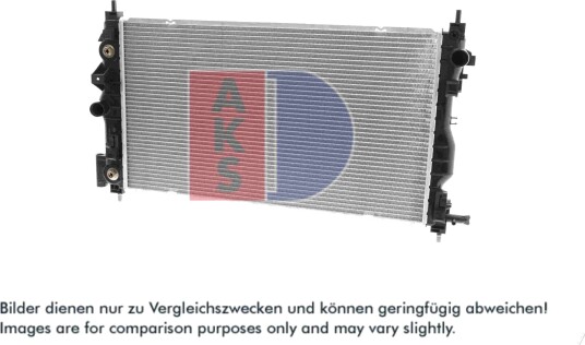 AKS DASIS 520137N Radiator motorkjøling