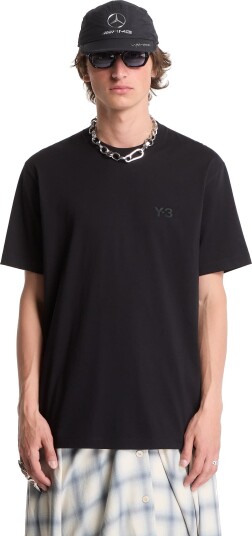 T skjorte Y 3 Regular Short Sleeve T Shirt Black M