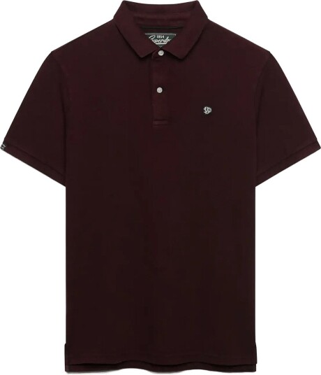 Superdry Vintage Destroy Polo Burgundy S Superdry Vintage Destroy Polo Burgundy S