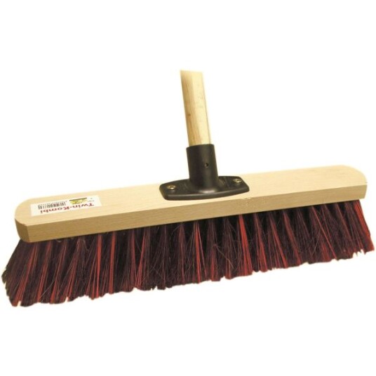 Solbacka Rundstavsfabrik 2352.93 Søppelbørste 40 cm TYPE TWIN-COMBI, Hageredskap