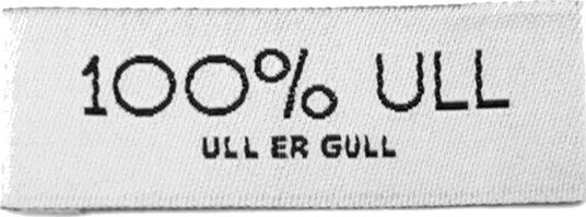 Kort Og Godt Symerke 100% Ull PL298