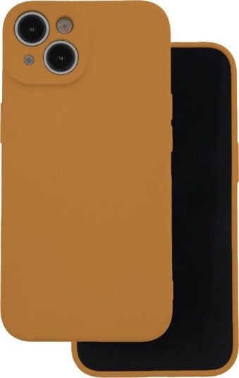 Silicon Cover for iPhone 16 Plus Karamell
