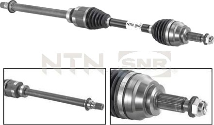 Drivaksel SNR DK55.033