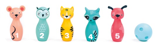 Ludi Bowling Game Animal LU30136 Ludi Bowling Game Animal LU30136