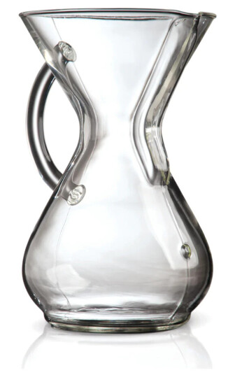 Chemex Coffee Brewer with Glass Handle - 6 cup Chemex Coffee Brewer with Glass Handle - 6 cup