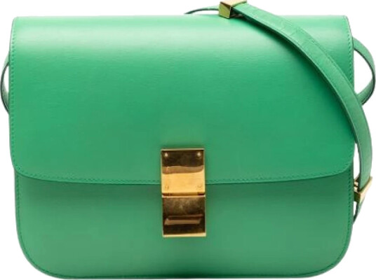 Celine Vintage Dame Grønn