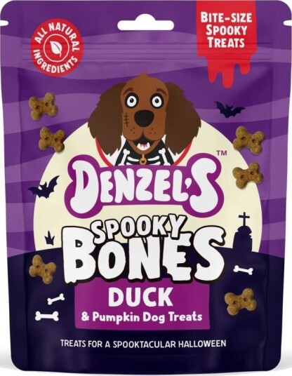 Denzel's Halloween Spooky Bones for Dogs 90g Denzel's Halloween Spooky Bones for Dogs 90g
