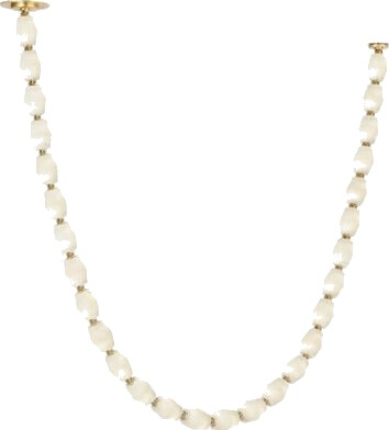 Collier Alabaster 84 Chandelier Polished Nickel 2700K