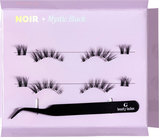 G Beauty Press & Go Half & Corner Underlashes Noir