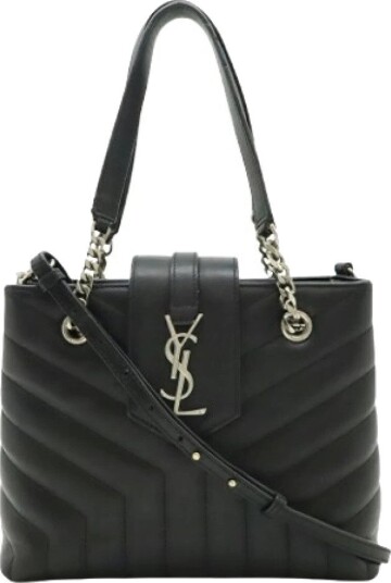 Yves Saint Laurent Vintage Dame Pre owned Svart ONE SIZE,
