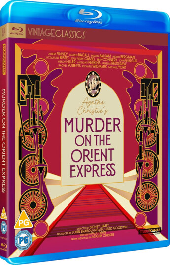 Murder On The Orient Express 1974 / Mord På Orientekspressen Bluray