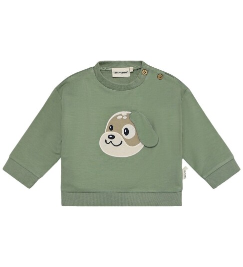 Minymo Sweatshirt Ls Green 92