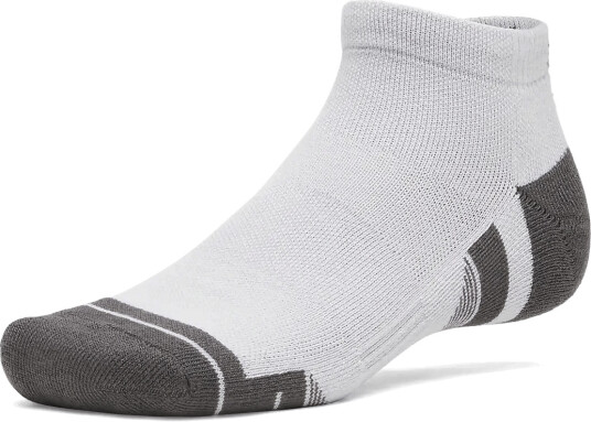 Under Armour New Unisex Perf Tech 6Pk Low - White - M Under Armour New Unisex Perf Tech 6Pk Low - White - M