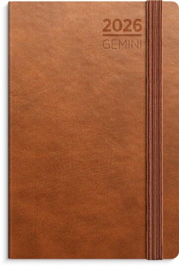 Lommekal Grieg Gemini 2026 Lite cognac Lommekal Grieg Gemini 2026 Lite cognac