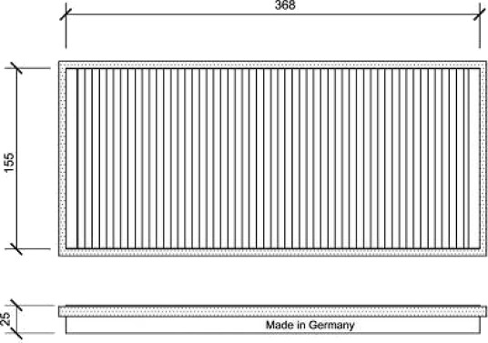 Kupefilter DIEDERICHS DCI1025 Kupefilter DIEDERICHS DCI1025