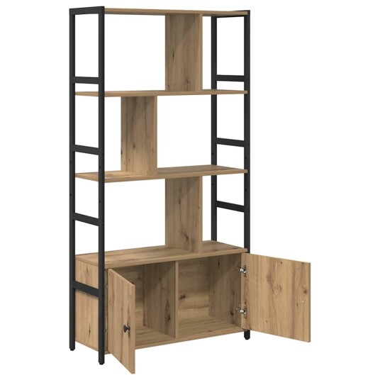  Bokhylle artisan eik 80 x 30 x 155.5 cm Konstruert tre