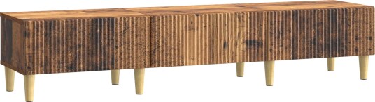 TV skap med skuff Gammelt tre 147 x 34,5 x 30 cm Konstruert tre TV skap med skuff Gammelt tre 147 x 34,5 x 30 cm Konstruert tre