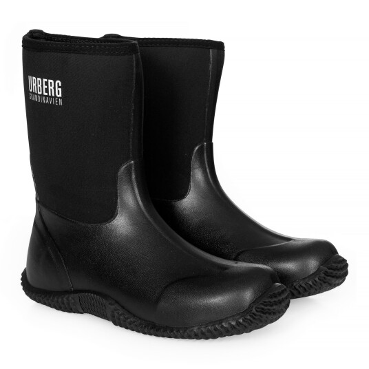 Urberg Unisex Örby Neoprene Boot Black 37, Black Urberg Unisex Örby Neoprene Boot Black 37, Black