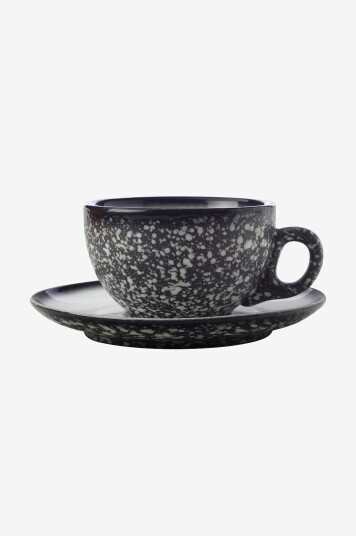 Maxwell & Williams - Kopp og skål Caviar 250ml - Flerfarget