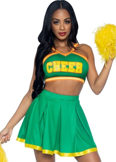 Leg Avenue Bring it Baddie Cheerleaderkostyme til Dame Leg Avenue Bring it Baddie Cheerleaderkostyme til Dame